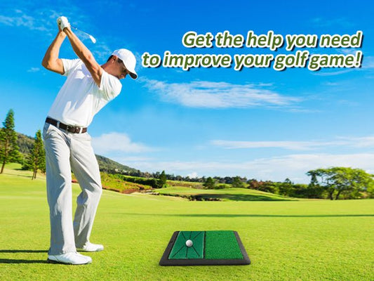 Improve Your Swing with the Ultimate Golf Hitting Mat - Cavevines